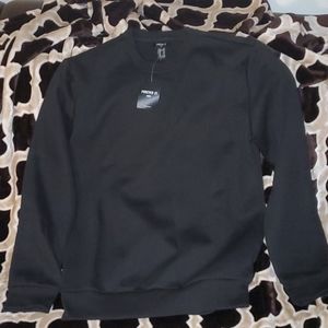 Black oversized sweatshirt